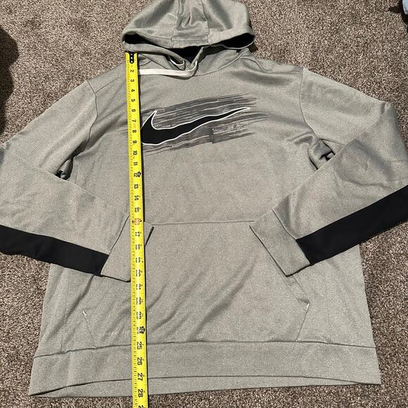 NIKE Men's Therma-Fit Hooded Pullover Sweatshirt Size XL - Picture 5 of 7